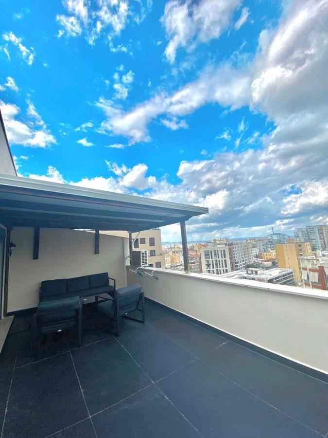 Rooftop Sunset View Apartment Tiran Dış mekan fotoğraf